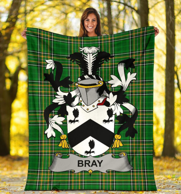 Ireland Premium Blanket - Bray or McBray Ireland Blanket Irish National Tartan - Image 5