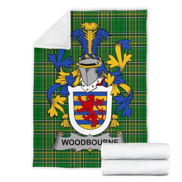 Ireland Premium Blanket - Woodbourne Ireland Blanket Irish National Tartan - Image 6