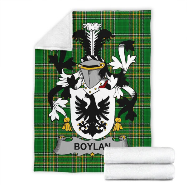 Ireland Premium Blanket - Boylan or O'Boylan Ireland Blanket Irish National Tartan - Image 6