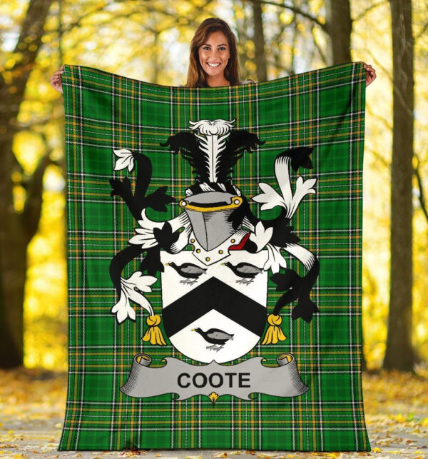 Ireland Premium Blanket - Coote Ireland Blanket Irish National Tartan - Image 5