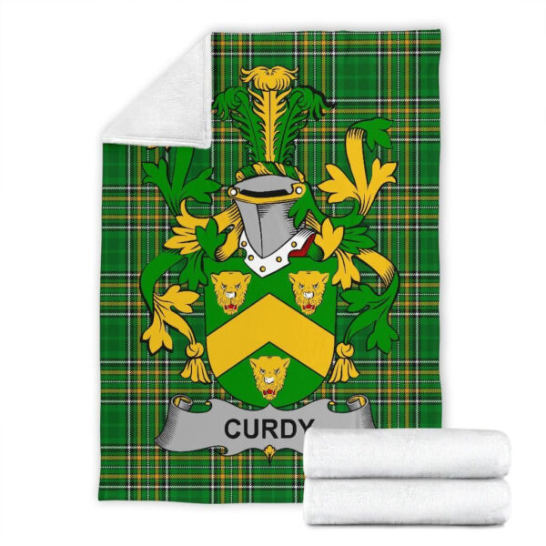 Ireland Premium Blanket - Curdy or McCurdy Ireland Blanket Irish National Tartan - Image 7