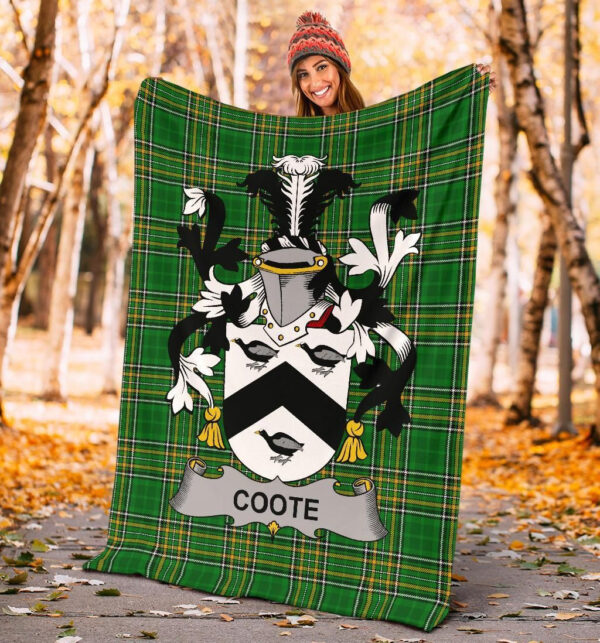 Ireland Premium Blanket - Coote Ireland Blanket Irish National Tartan - Image 4