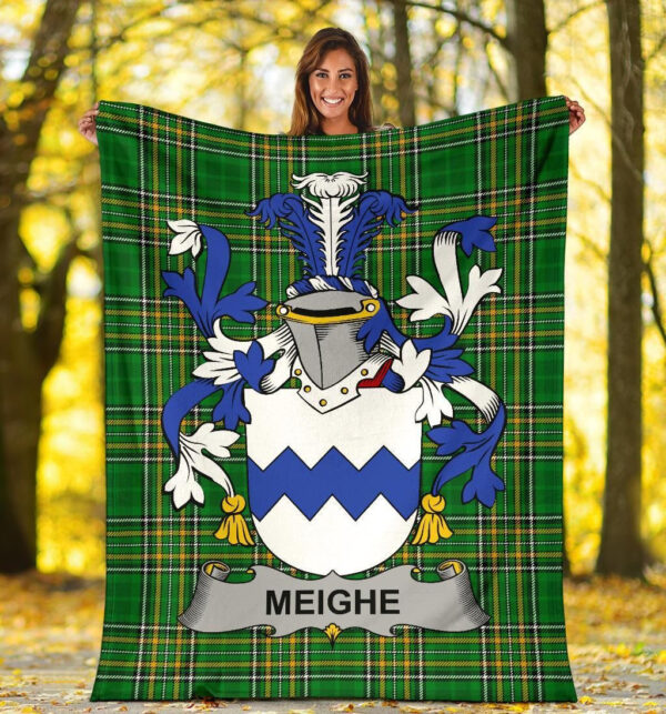 Ireland Premium Blanket - Meighe Ireland Blanket Irish National Tartan - Image 5