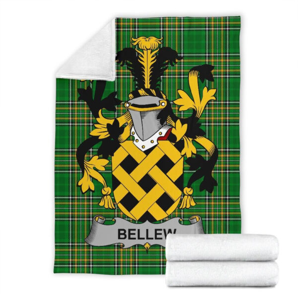 Ireland Premium Blanket - Bellew Ireland Blanket Irish National Tartan - Image 7