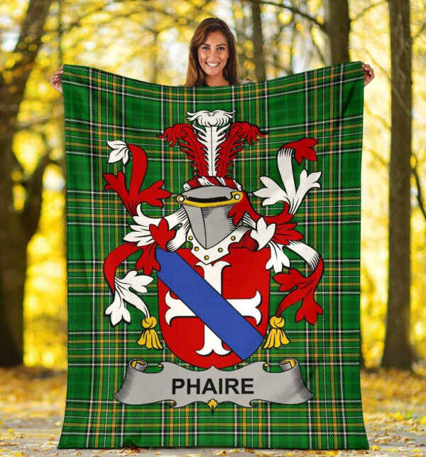 Ireland Premium Blanket - Phaire Ireland Blanket Irish National Tartan - Image 5