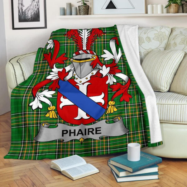 Ireland Premium Blanket - Phaire Ireland Blanket Irish National Tartan