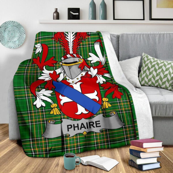 Ireland Premium Blanket - Phaire Ireland Blanket Irish National Tartan - Image 3