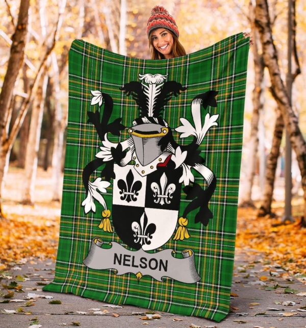 Ireland Premium Blanket - Nelson or Nealson Ireland Blanket Irish National Tartan - Image 4