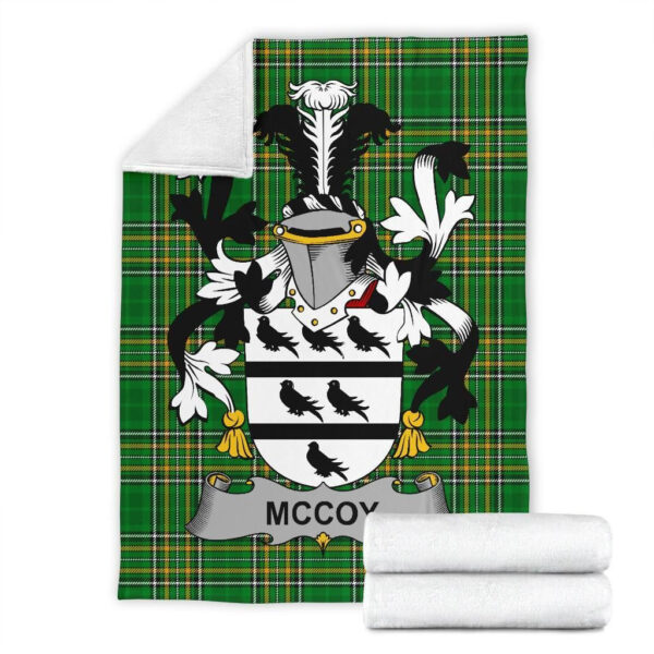 Ireland Premium Blanket - McCoy Ireland Blanket Irish National Tartan - Image 7