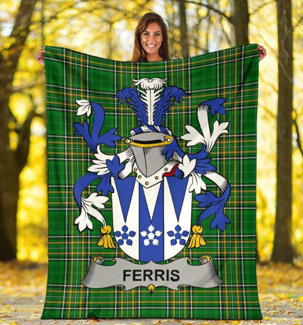 Ireland Premium Blanket - Ferris Ireland Blanket Irish National Tartan - Image 5