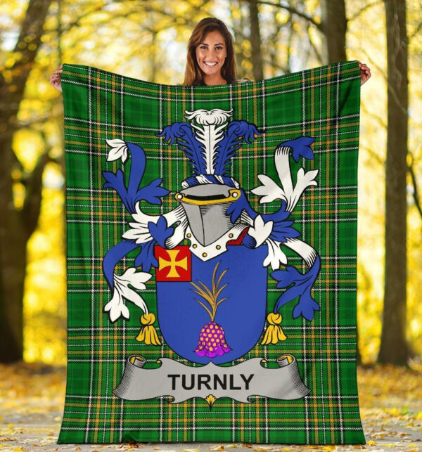 Ireland Premium Blanket - Turnly or Turnley Ireland Blanket Irish National Tartan - Image 5