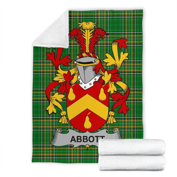 Ireland Premium Blanket - Abbott Ireland Blanket Irish National Tartan - Image 14