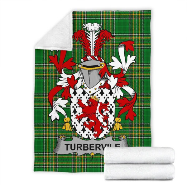 Ireland Premium Blanket - Tubervile or Tuberville Ireland Blanket Irish National Tartan - Image 7