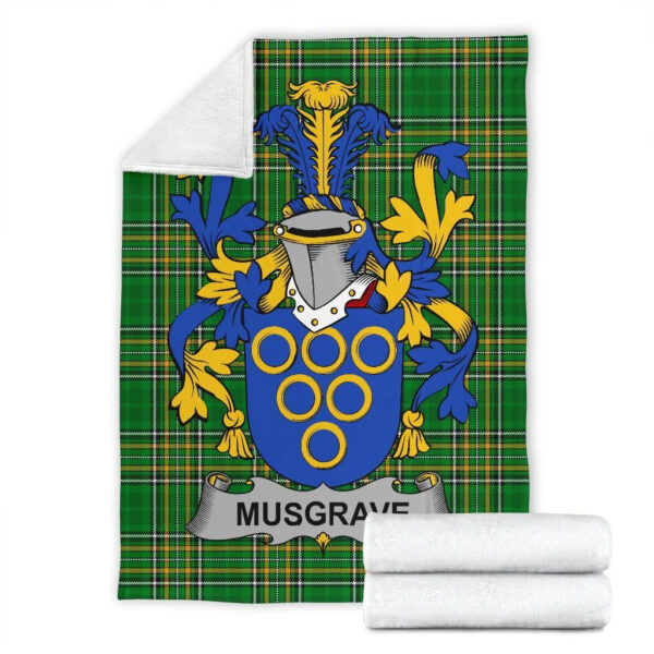 Ireland Premium Blanket - Musgrave Ireland Blanket Irish National Tartan - Image 7