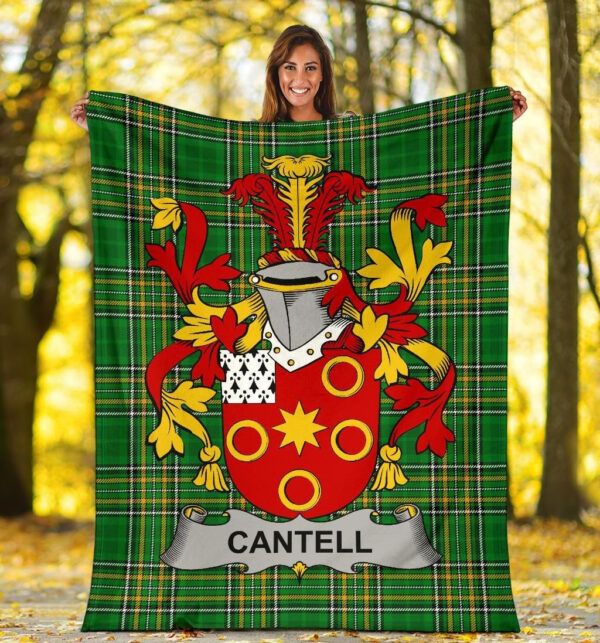 Ireland Premium Blanket - Cantell Ireland Blanket Irish National Tartan - Image 5