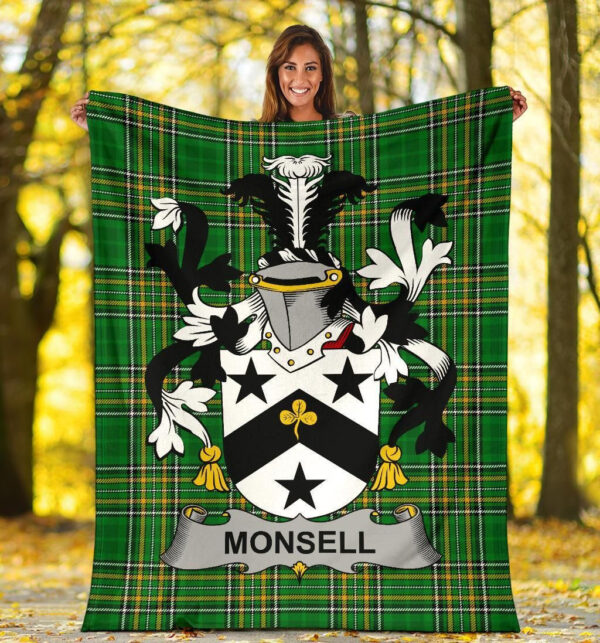 Ireland Premium Blanket - Monsell Ireland Blanket Irish National Tartan - Image 5