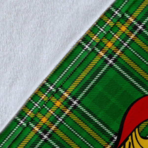 Ireland Premium Blanket - Chichester Ireland Blanket Irish National Tartan - Image 8