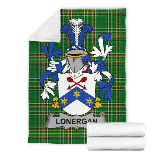 Ireland Premium Blanket - Lonergan or O'Lonergan Ireland Blanket Irish National Tartan - Image 7