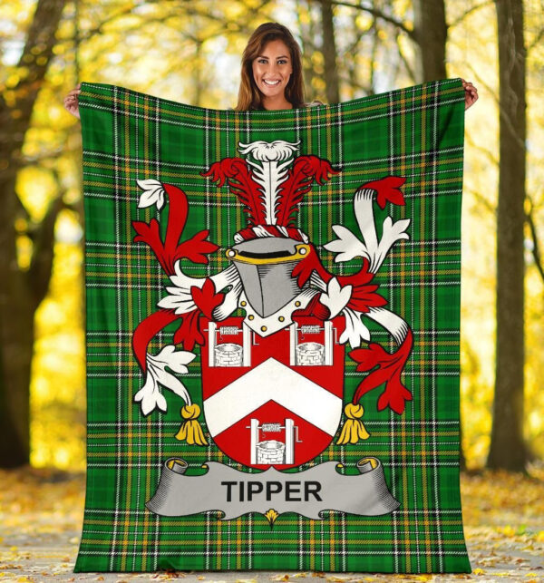 Ireland Premium Blanket - Tipper Ireland Blanket Irish National Tartan - Image 5