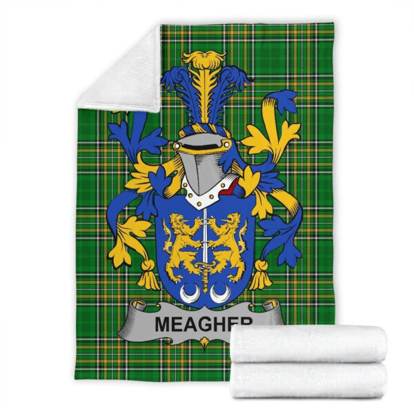 Ireland Premium Blanket - Meagher or O'Maher Ireland Blanket Irish National Tartan - Image 7