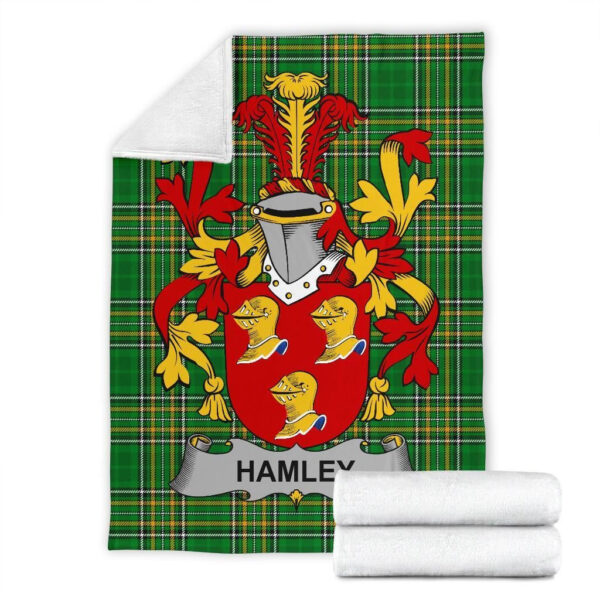 Ireland Premium Blanket - Hamley Ireland Blanket Irish National Tartan - Image 7