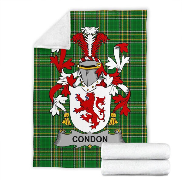 Ireland Premium Blanket - Condon Ireland Blanket Irish National Tartan - Image 7