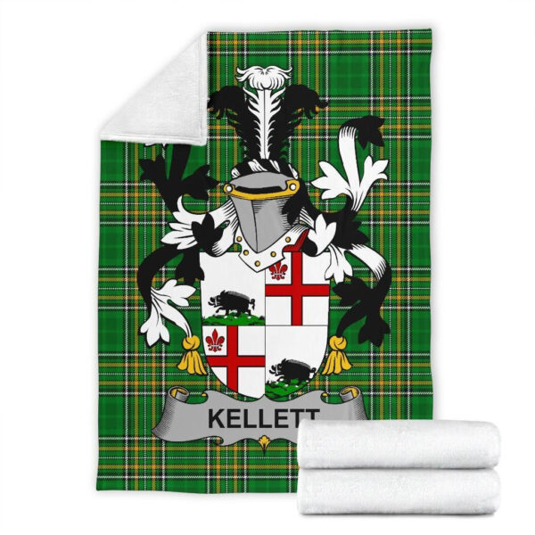 Ireland Premium Blanket - Kellett Ireland Blanket Irish National Tartan - Image 7