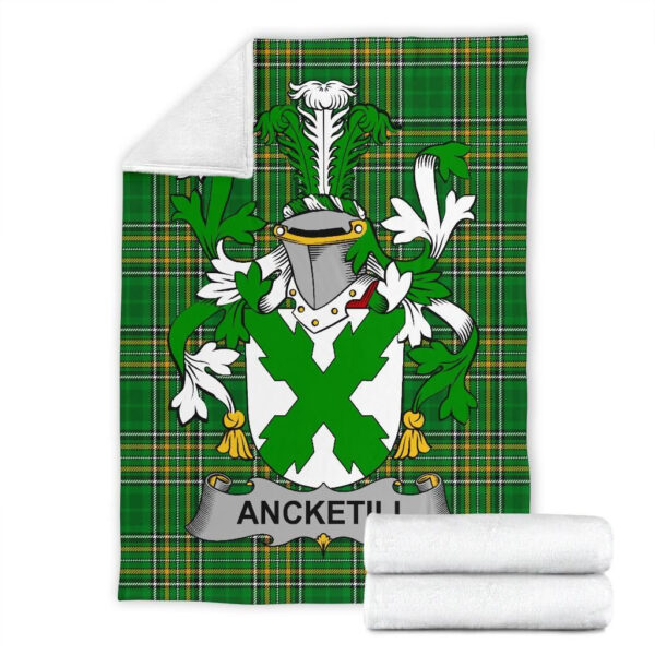 Ireland Premium Blanket - Ancketill Ireland Blanket Irish National Tartan - Image 7