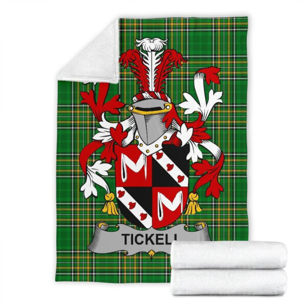 Ireland Premium Blanket - Tickell Ireland Blanket Irish National Tartan - Image 7