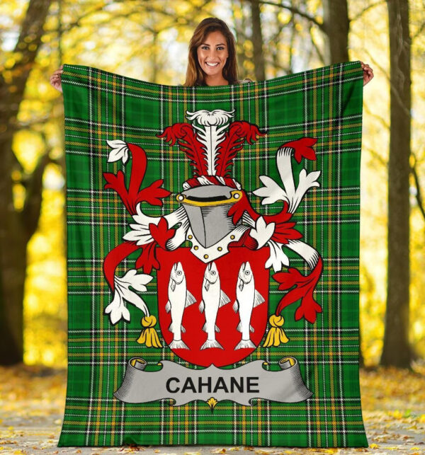 Ireland Premium Blanket - Cahane or O'Cahane Ireland Blanket Irish National Tartan - Image 5