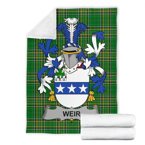 Ireland Premium Blanket - Weir or McWeir Ireland Blanket Irish National Tartan - Image 7