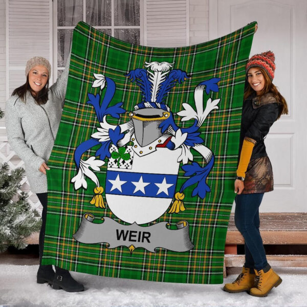 Ireland Premium Blanket - Weir or McWeir Ireland Blanket Irish National Tartan - Image 6