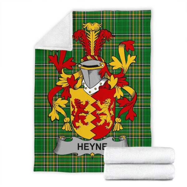 Ireland Premium Blanket - Heyne or O'Heyne Ireland Blanket Irish National Tartan - Image 7