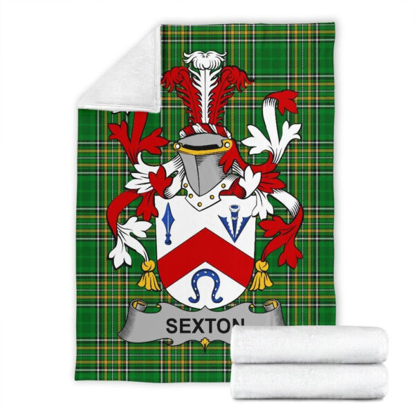 Ireland Premium Blanket - Sexton Ireland Blanket Irish National Tartan - Image 7