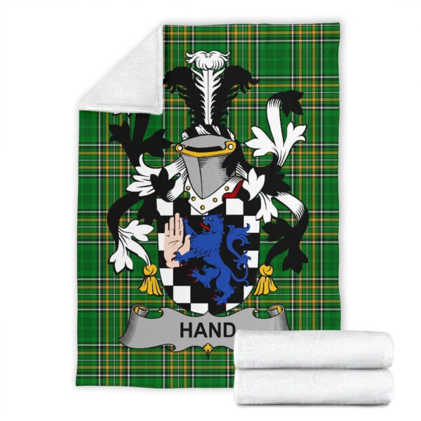 Ireland Premium Blanket - Hand or McClave Ireland Blanket Irish National Tartan - Image 7