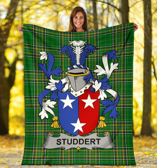 Ireland Premium Blanket - Studdert Ireland Blanket Irish National Tartan - Image 5