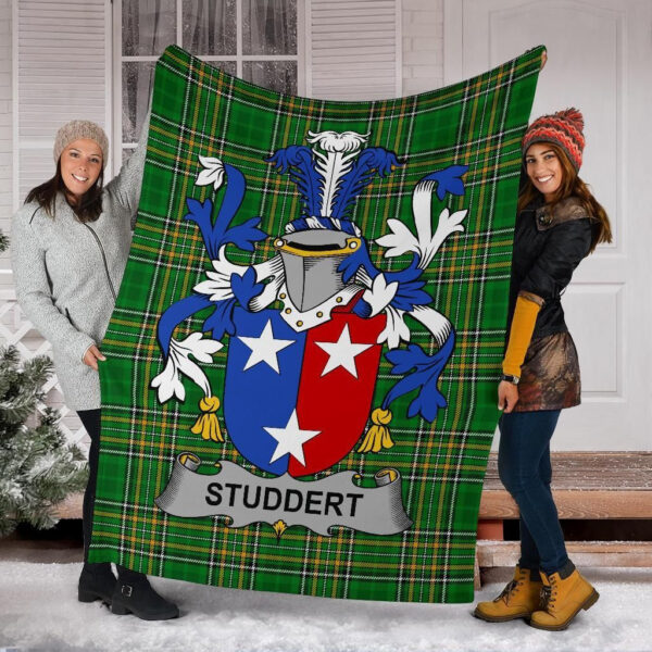 Ireland Premium Blanket - Studdert Ireland Blanket Irish National Tartan - Image 6