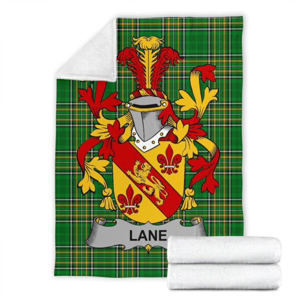 Ireland Premium Blanket - Lane Ireland Blanket Irish National Tartan - Image 7