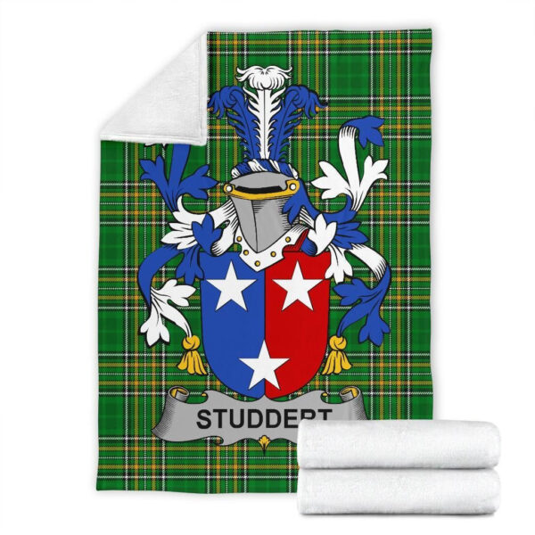 Ireland Premium Blanket - Studdert Ireland Blanket Irish National Tartan - Image 7