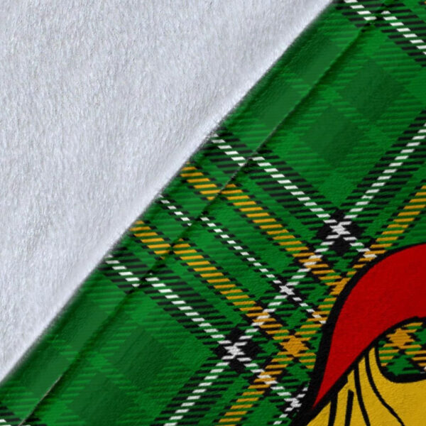 Ireland Premium Blanket - Lane Ireland Blanket Irish National Tartan - Image 8