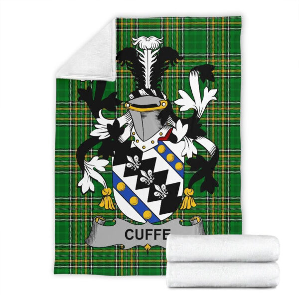 Ireland Premium Blanket - Cuffe Ireland Blanket Irish National Tartan - Image 6