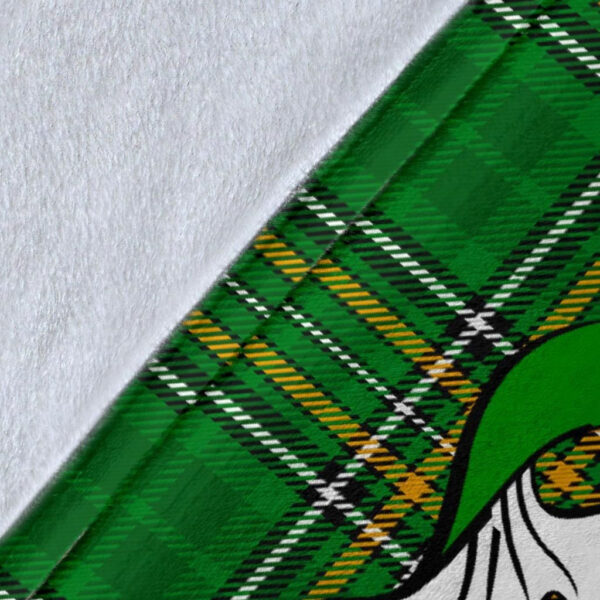 Ireland Premium Blanket - Loughnan or O'Loughnan Ireland Blanket Irish National Tartan - Image 8