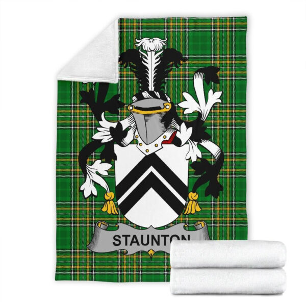 Ireland Premium Blanket - Staunton Ireland Blanket Irish National Tartan - Image 6