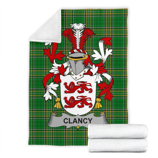 Ireland Premium Blanket - Clancy or McClancy Ireland Blanket Irish National Tartan - Image 7