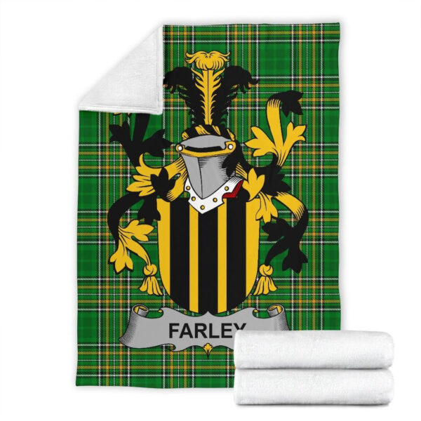 Ireland Premium Blanket - Farley or O'Farley Ireland Blanket Irish National Tartan - Image 7