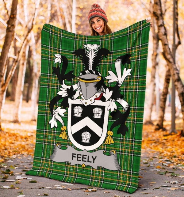 Ireland Premium Blanket - Feely or O'Feehily Ireland Blanket Irish National Tartan - Image 4