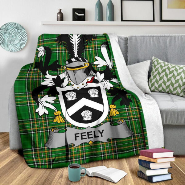 Ireland Premium Blanket - Feely or O'Feehily Ireland Blanket Irish National Tartan - Image 3