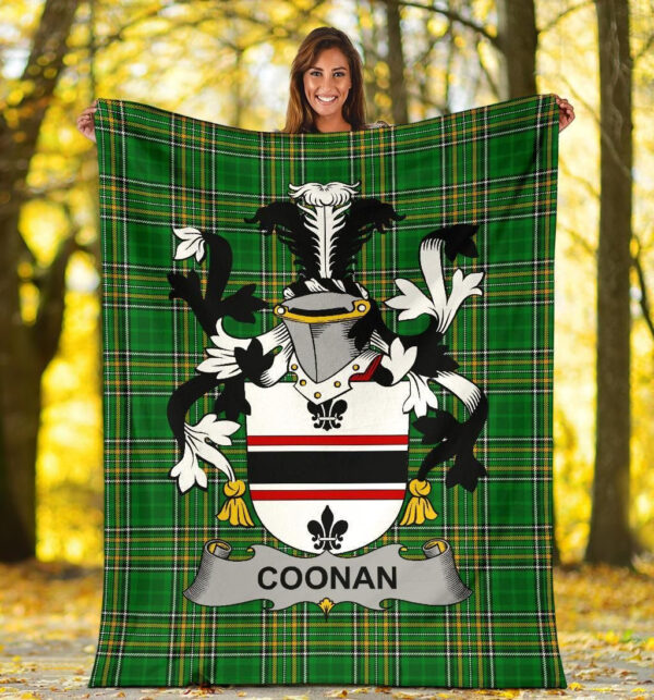 Ireland Premium Blanket - Coonan or O'Conan Ireland Blanket Irish National Tartan - Image 5