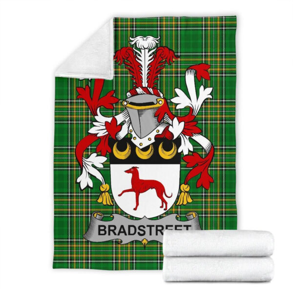 Ireland Premium Blanket - Bradstreet Ireland Blanket Irish National Tartan - Image 6