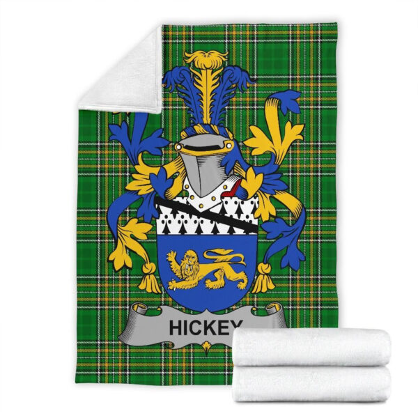 Ireland Premium Blanket - Hickey or O'Hickey Ireland Blanket Irish National Tartan - Image 7